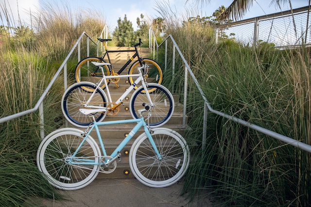 vélos sur la dune